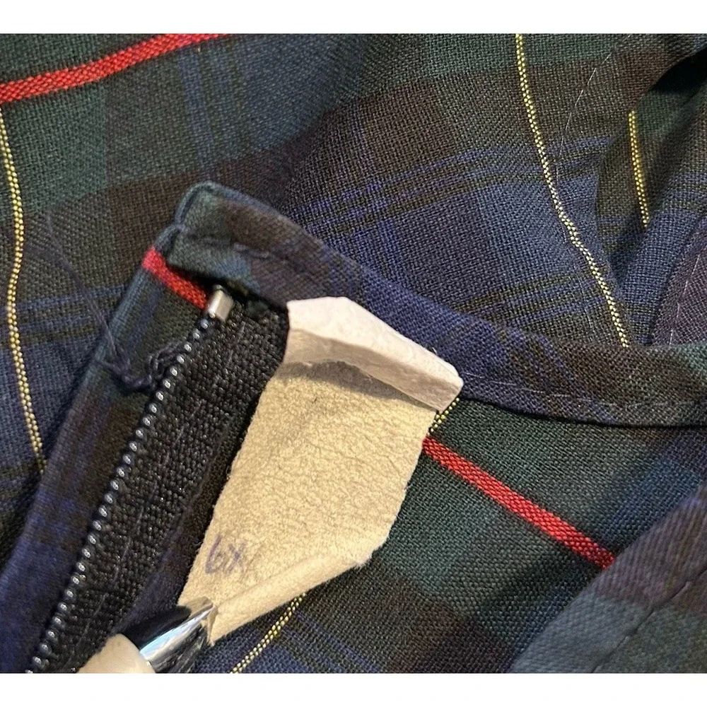 Vintage Plaid School Uniform‎ Dress Size 6X